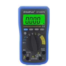 MagicWorldMall Alat Profesional Digital Multimeter AC/DC Voltage Current Resistance Kapasitor Frekuensi Alat-Internasional