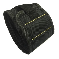 Magnetic Wristband with Strong Magnets, Holds Small Metal Tools, Screws, Nails, Bolts Tightly, Best Toolkit Gift for DIY Handyman Color:Black Specification:3 lattice