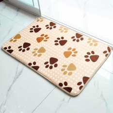 Makiyo 40*60 Cm Mesin Cuci Tebal Antislip Mewah Bedroom Dapur Mandi Living Room Alas (02) -Internasional