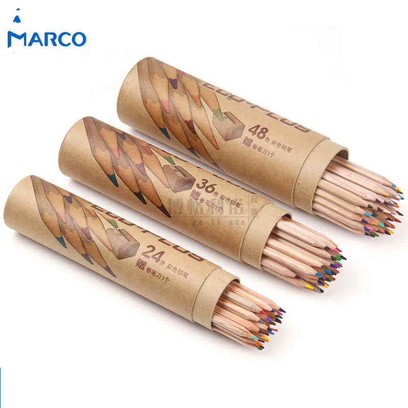 Harga marco pensil warna graffiti dengan rautan pensil 48 warna | HARGALOKA.COM