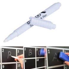 Marionshop 8 Pc Putih Liquid Chalk Pulpen untuk Kaca Jendela Papan Tulis Papan Tulis-Internasional