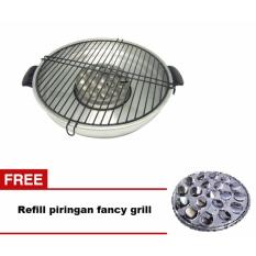 Maspion Fancy Grill 33 cm + Gratis Refill piringan pemutar fancy grill