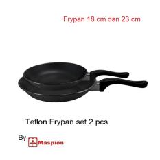 Maspion Frypan set 2 pcs 18 cm dan 23 cm -wajan penggorengan