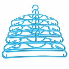 Maspion Hanger Gantungan Baju Plastik Excellent Set 6Pieces / Hanger Baju / Gastok / Hanger Pakaian / Gantungan Plastik