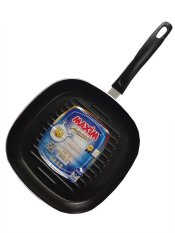 Maspion Maxim Wajan Pemanggang Valentino Kotak 26cm Valentino Black
