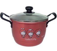 Maspion panci + steamer hello kitty tutup kaca 18DH