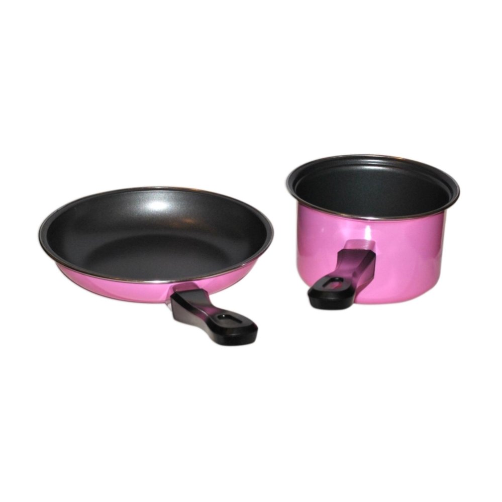 Maspion Panci Susu 14cm + Frypan 20cm (warna random)