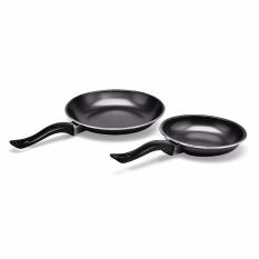 Maspion Panci Wajan Penggorengan Teflon Frypan Set 2 pcs - 18 cm & 23 cm