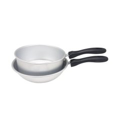 Maspion wajan panci nisuka set frypan dan milkpan - 2 pcs