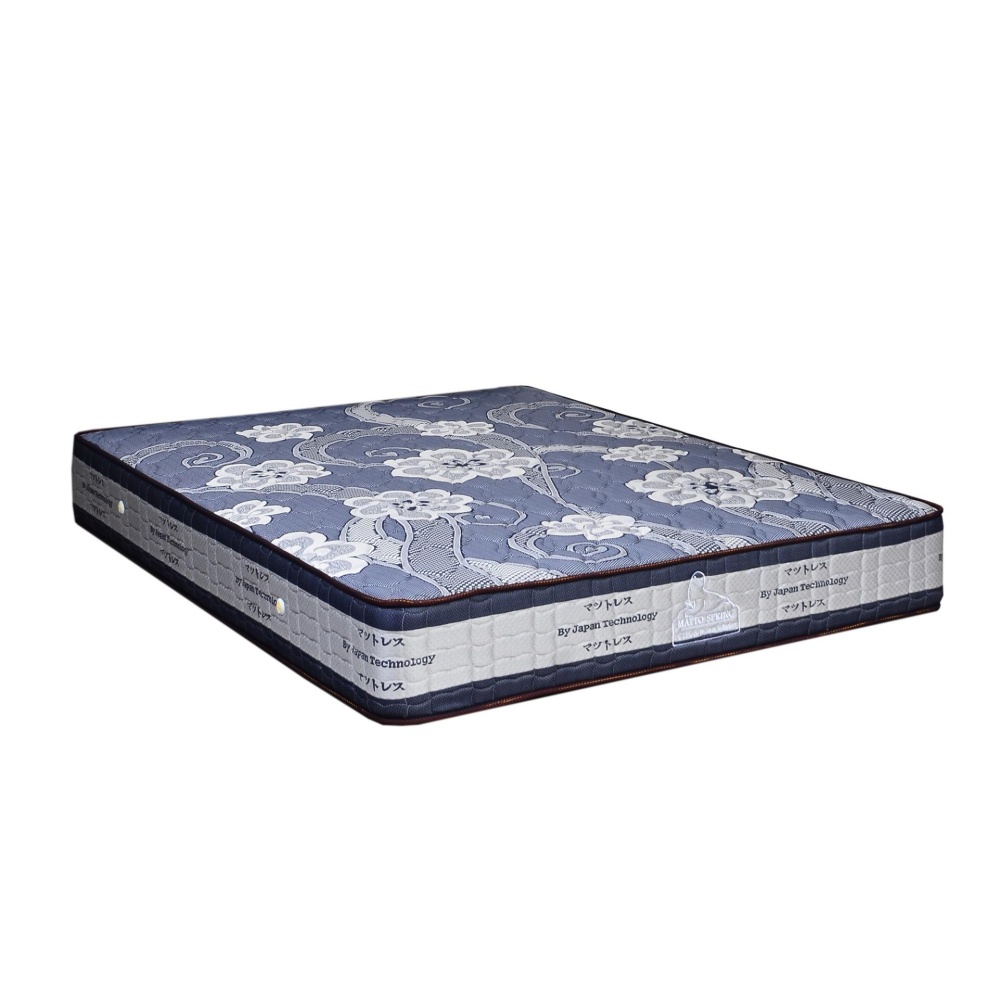 Matto Shori Springbed Standard (27 Cm) Biru Size 180 x 200 - Mattress Only - Khusus Jabodetabek