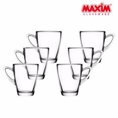 Maxim Glassware Radiant Mug Gelas Minum Set 315 ml - 6 buah