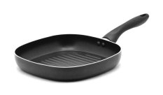 Maxim Grill Alat Pemanggang Teflon Square Grill 26cm - Hitam