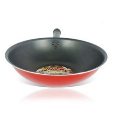 Maxim Hero Wok 28 cm Teflon - Merah