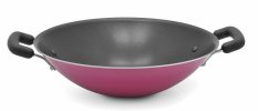 Maxim Ultra Wok Teflon Anti Lengket 30 cm - Pink