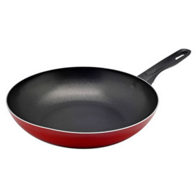 Maxim Valentino Stir Fry Teflon Non-Stick Coated  28 cm - Merah