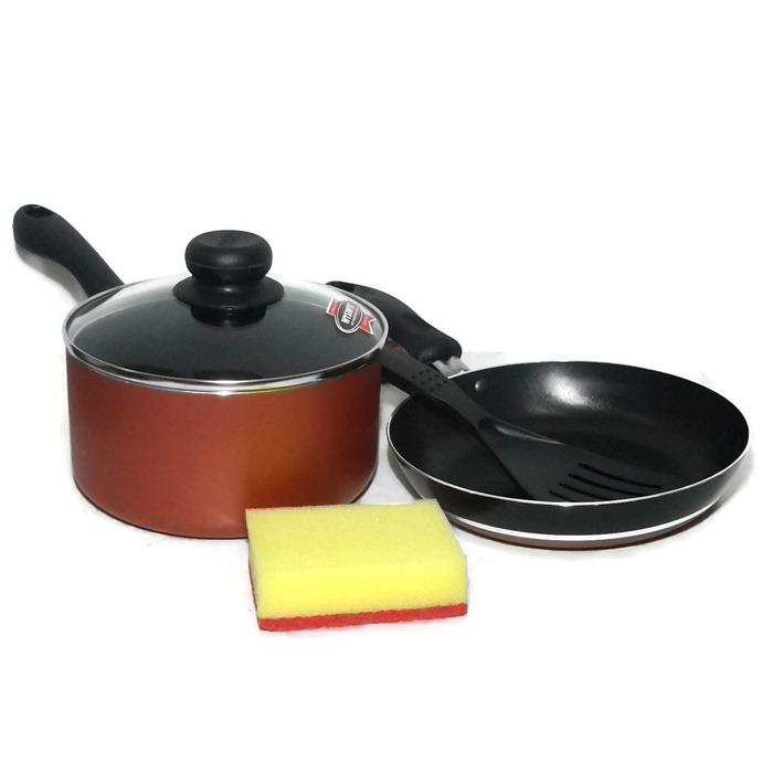Maxim Venice Set Panci Teflon 17 cm dan Fry Pan Teflon 20 cm