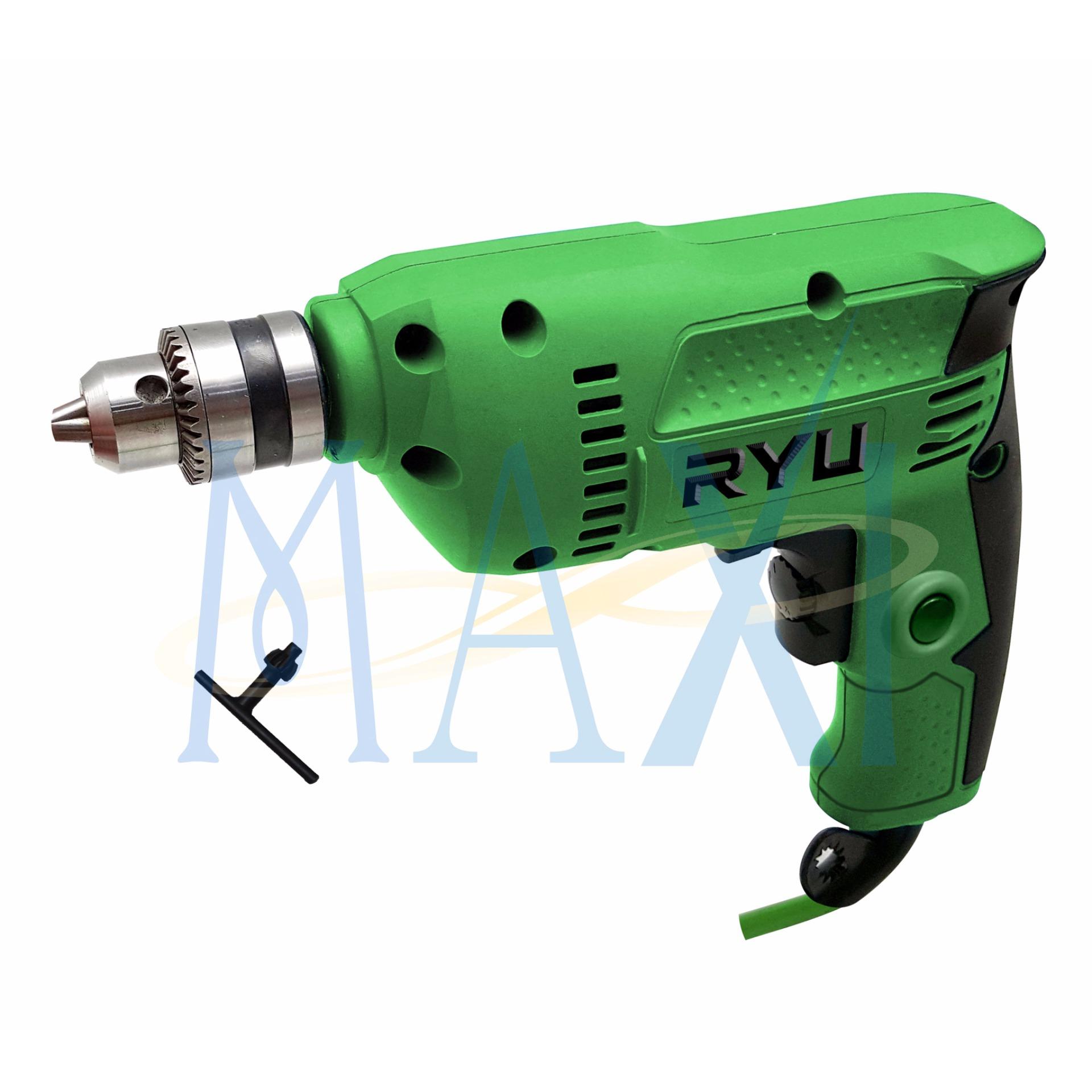 MAXITOOLS - Tekiro Ryu 10 mm Drill Mark III - Bor Variable Speed - Mesin Bor Tangan 10 mm - RDR 10-3 RE