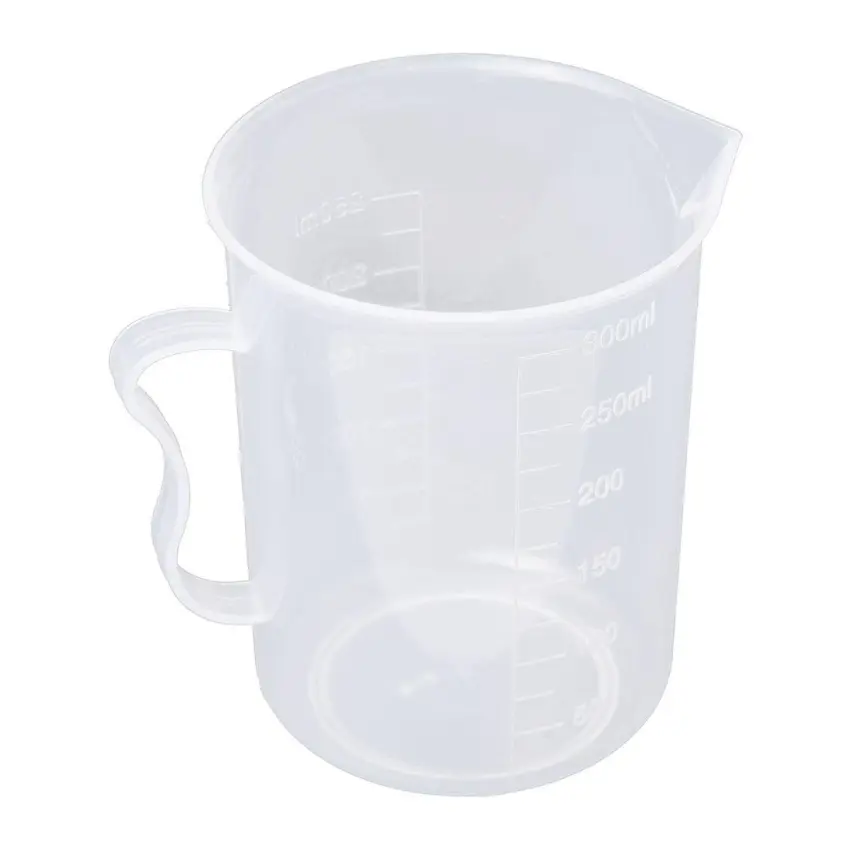 Harga kendi ukur 250 ml lulus beaker clear white plastik | HARGALOKA.COM