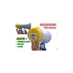MEGAPHONE PRO MASTER USA TOA PENGERAS SUARA ALARM REKAM SIRINE SPEAKER