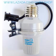 MEIWA Fitting Dudukan Lampu Photosensor Cahaya Otomatis – Menyala Saat Gelap, Mati Saat Fajar