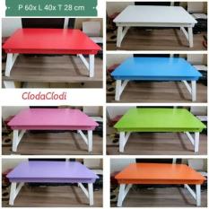 Meja Belajar Anak Bisa Dilipat Murah 60X40x28 Bahan Kuat
