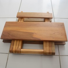 Meja Lipat Kayu Jati / Meja Belajar Lipat / Meja Lipat Portable