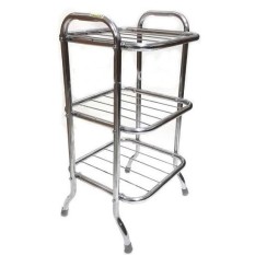 Meja Dispenser, Rak Magic Com - 3 susun Crome Stainless TERLARIS