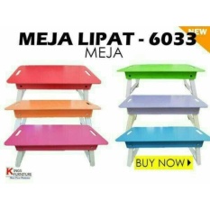 Meja Lipat / Laptop / Lesehan / Belajar anak / Ngaji / Makan / Baca