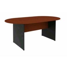 Meja rapat 10 person Oval 180 x 100 x 75 cm
