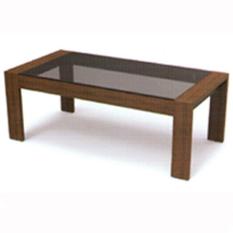 MEJA TAMU KACA CTE 1260 WALNUT