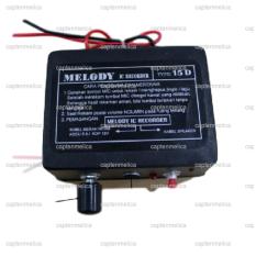 Melody IC Recorder Perekam Rekam Suara Otomatis Horn Speaker Corong Toa Pedagang Jualan Pengeras Suara Berulang Ulang