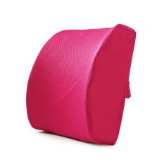 Memory Foam Lumbar Support Cushion Lower Back Pain Relief Postur Ortopedi Bantal (Rose)-Intl