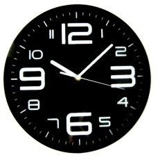 Meridient Wall Clock Premium 9671- Hitam