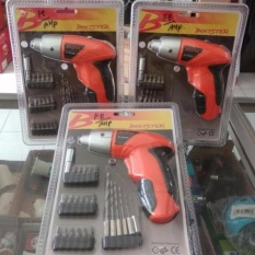 MESIN BOR TANGAN BEETSTER OBENG ELERTRIK TANPA KABEL CAS