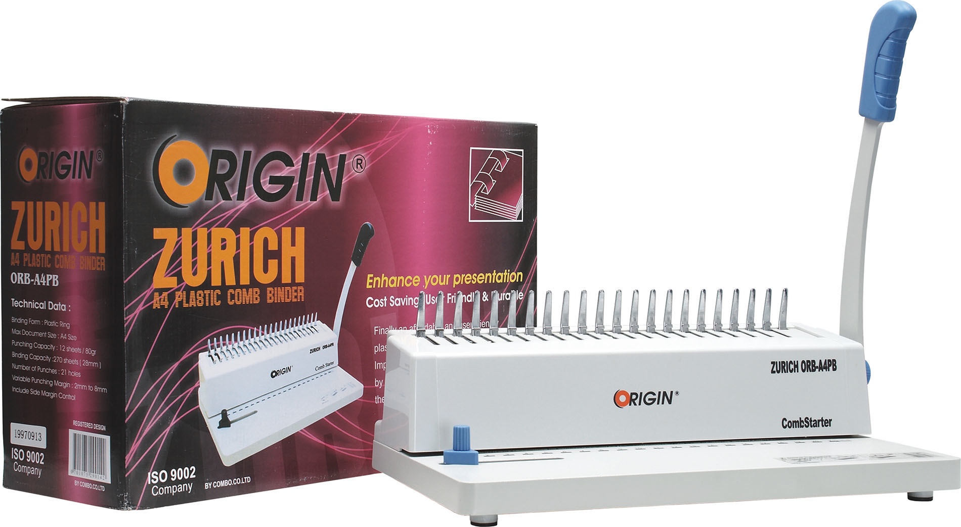 Mesin jilid / Mesin Binding Origin Zurich A4 Mesin jilid / Mesin Binding Origin Zurich A4