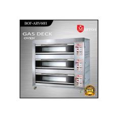 Mesin Pemanggang Roti & Gas 3 Deck Oven Fomac BOV-ARF60H