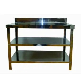 Metalco Meja Dapur Stainless Steel Msmt3 Lazada Indonesia Metalco Meja Dapur Stainless Steel Msmt3