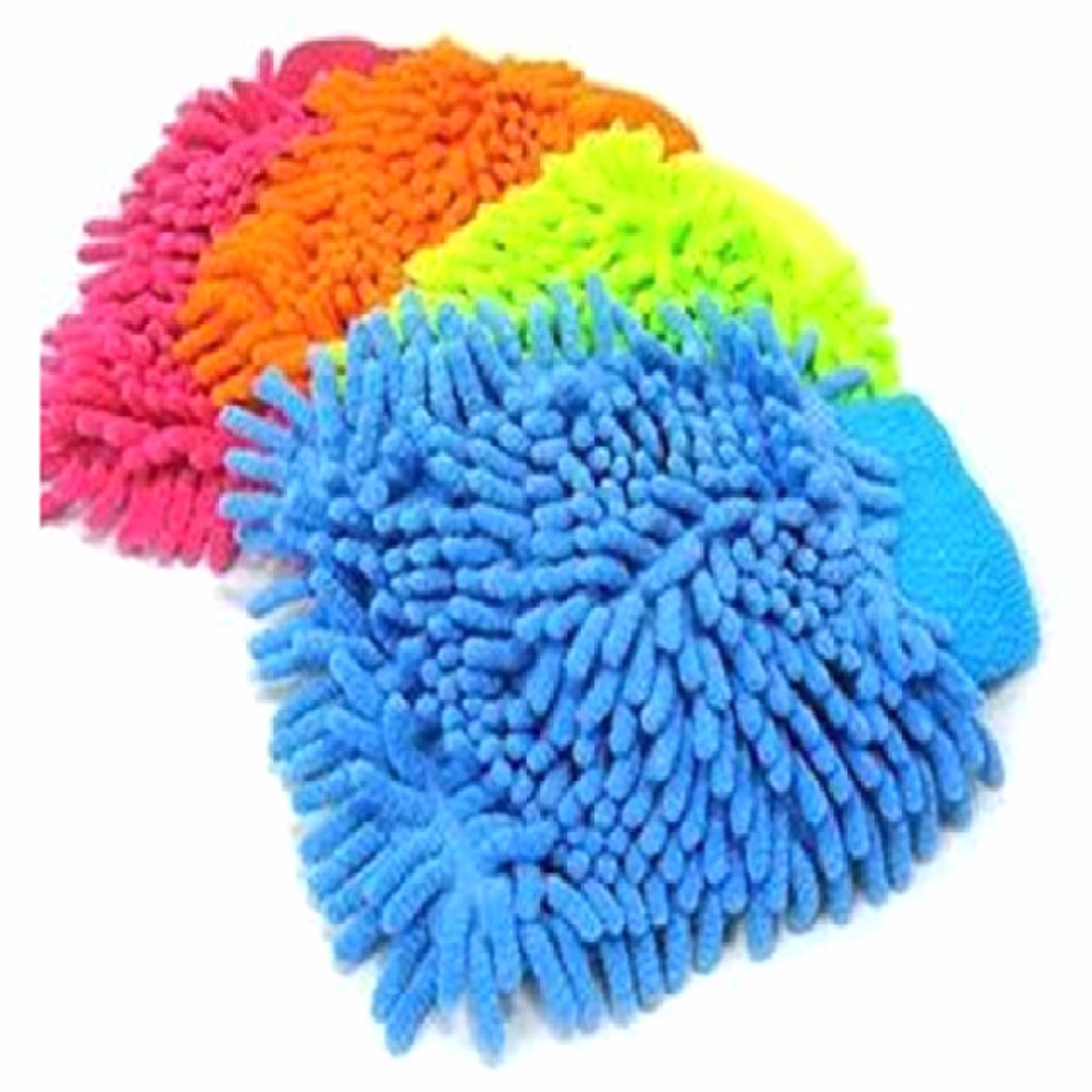 Microfiber Cleaning Glove / Sarung Tangan Pembersih Debu - Multi-Color