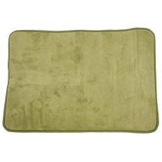 Microfiber Non-slip Mandi Tikar Rebound Sponge Karang Beludru Super Penyerap Keset Karpet 40x60 Cm Rumput Hijau