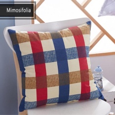 Mimosifolia Multifungsi Musim Panas AC Selimut Bantal Kantor Istirahat Makan Siang Selimut Bantal Mobil Lumbal Sisa Bantal Children Di TK Selimut Kecil (sarung Bantal + Inti) -Intl