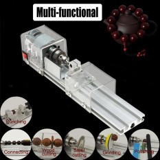 Mini Bubut Manik Mesin Polisher Meja Gergaji Mini DIY Bubut Kayu-Internasional