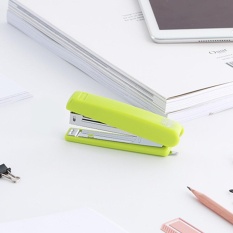 Mini Stapler Alat Tulis Plastik Set Kertas Kantor Binding 12 Halaman Savings And Loan Association-Intl