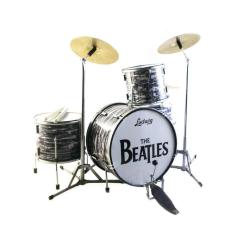 Miniatur Drum Set Ringo Starr Ludwig Classic - Putih
