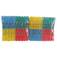 Mitra Loka - Jepit Baju Jemuran Plastik Set 40 Pieces - Colourful