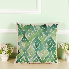 Modern Modis Alami Lingkungan Wild Green Hutan Segar Berkembang Riang Tanaman Tropis Daun Kuat Hidup Sehat Vitalitas Bantal Bantal Bantal Meliputi Pillowcases Dekoratif untuk Rumah Kantor Sofa Kursi Mobil Hadiah-Intl