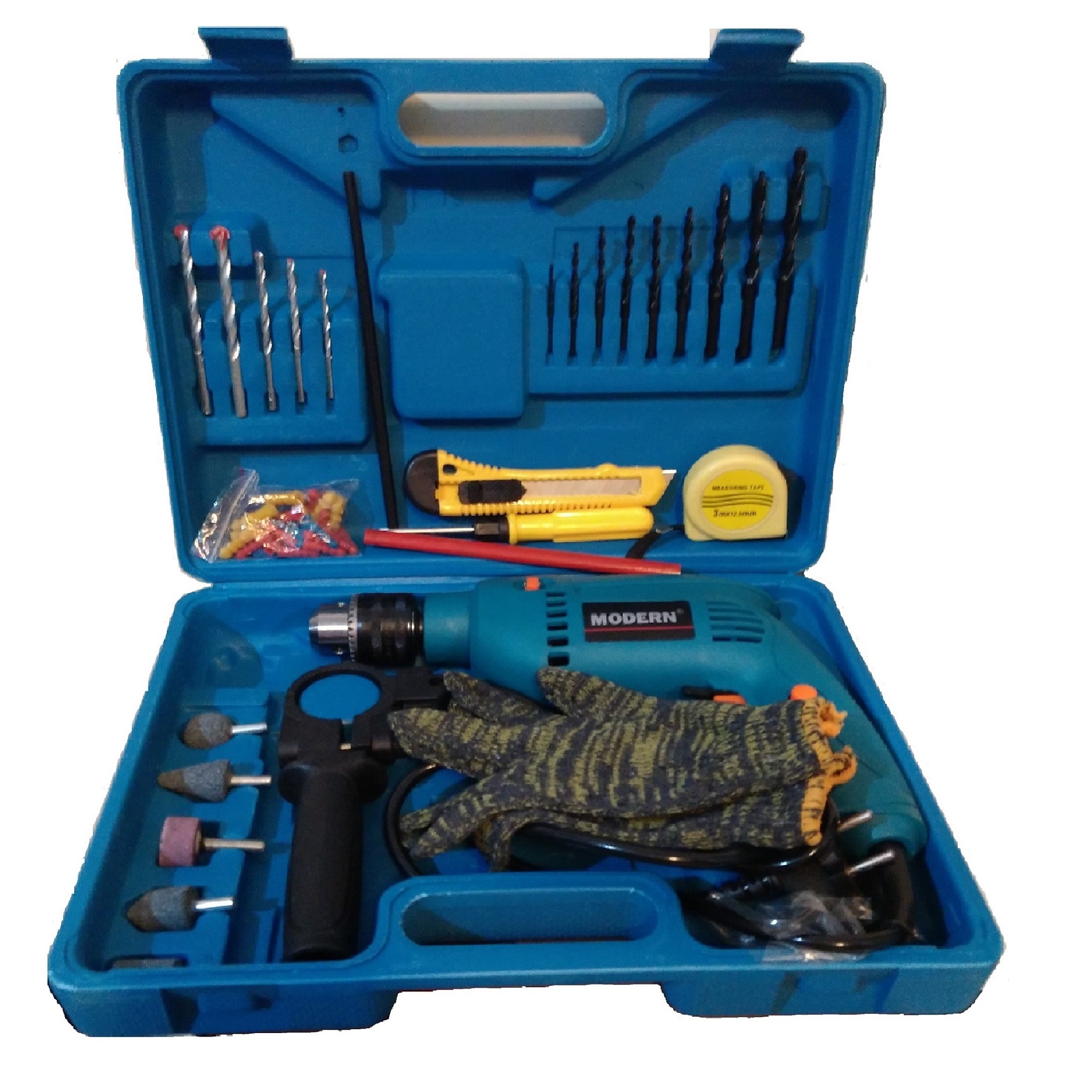 Modern Impact Drill 13mm set / Mesin Bor Impak 13mm Modern ser M-2310 B Modern Impact Drill 13mm set / Mesin Bor Impak 13mm Modern ser M-2310 B