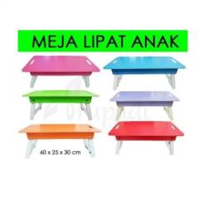 MODERN - MEJA BELAJAR LIPAT ANAK / DEWASA / MEJA LAPTOP LIPAT(WARNA RANDOM)