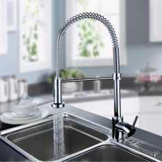 Modern Mixer Tap Spring Single Lever Sigi Semprot Dapur Kamar Mandi Faucet Baru-Internasional