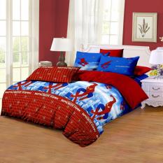 Monalisa Sprei Disperse Spiderman 160x200