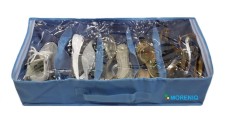 Moreniq Shoes Organizer 5 Sekat 'SO5-B' - Biru Muda